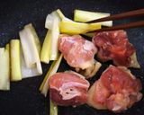 葱とろける本格味*お家で釜あげ鶏うどん作り方3写真