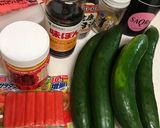 きゅうり大量消費☆モリモリ食べれるサラダ作り方1写真