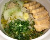 卵焼きと、きゅうりの素麺♡作り方5写真