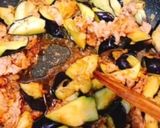 揚げ茄子と豚バラのピリ辛ポン酢炒め作り方7写真