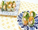 不器用さんも簡単♥️生ハム&チーズ生春巻作り方5写真
