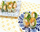 不器用さんも簡単♥️生ハム&チーズ生春巻作り方5写真