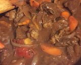 牛肉赤ワイン煮 プルーンとネクタリン入り作り方7写真