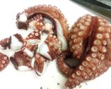簡単！タコときゅうりのもずく酢の物作り方2写真
