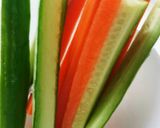 野菜スティック☆ヨーグルトレモンマヨ☆作り方1写真