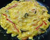 ふわふわ卵とまろやか甘酢あんで天津麺作り方13写真