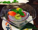夏のお手軽スイーツ♡フルーツonジュレ作り方4写真
