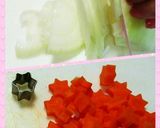 【かわいい】簡単キャラカレー【こく甘♡】作り方1写真