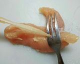 鶏ササミの筋の取り方作り方6写真