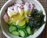 小いかのからし酢味噌和え作り方7写真