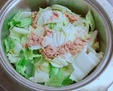 激ウマ、白菜とツナの煮浸し♬作り方1写真
