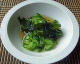 胡瓜とわかめの出汁酢のもの作り方4写真