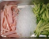 春雨サラダにモズク入り中華風作り方1写真