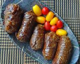 ピリ辛肉巻きおにぎり作り方5写真