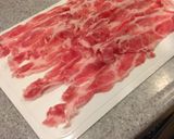 トースターパンでゴボウの豚肉巻き作り方1写真