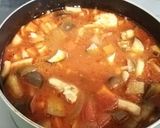 夏バテ予防に！トマトベースの夏野菜スープ作り方6写真