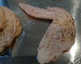 鶏手羽先とマッシュルームのバジルソテー作り方2写真
