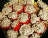 赤ピーマンの肉詰め　作り方10写真