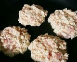 豆腐ハンバーグ(めんつゆ野菜あんかけ)作り方4写真