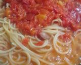 手抜きトマトソースからのポトフ パスタ 作り方3写真