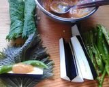しそ茄子南蛮味噌♪作り方2写真