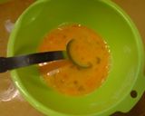 1人分 キャベツと油揚げの卵丼作り方4写真