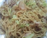 焼きそば・李錦記牡蠣油とちゃんぽんスープ作り方5写真