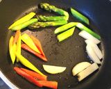 冷蔵庫の残り野菜の炒め物作り方4写真