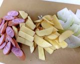 シャキシャキ！ジャーマンポテト作り方1写真