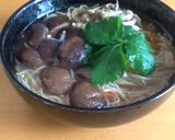 たっぷりきのこの煮込みそうめん【ピリ辛】作り方7写真