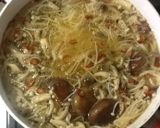 たっぷりきのこの煮込みそうめん【ピリ辛】作り方5写真