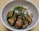 ポン酢でナスの釜たまうどん作り方5写真
