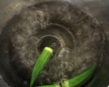 朝採り新鮮オクラ＆納豆のネバネバ丼作り方3写真