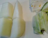 温かくしても冷製でも！冬瓜のだしあんかけ作り方1写真