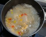 温かくしても冷製でも！冬瓜のだしあんかけ作り方3写真