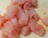 簡単♪小松菜と豆腐 鶏ささみの中華煮！作り方4写真