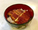 グリル仕上げのうな丼作り方4写真