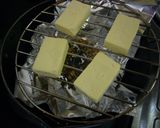 フライパンで簡単!自家製スモークチーズ作り方2写真
