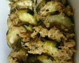 カレー風味ズッキーニのチーズ焼き作り方1写真