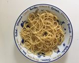簡単　お茶漬けのもとでパスタ作り方4写真