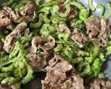 豚肉とゴーヤの塩だれレモン炒め作り方4写真