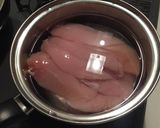 やわらか鶏ささみ胡麻ドレ和え作り方1写真