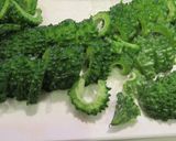 茹でて漬けるだけ！ゴーヤのめんみ（麵汁漬作り方3写真