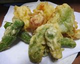 夏野菜の天婦羅に‥素麺かぼちゃ作り方4写真