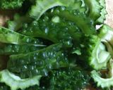 簡単&美味♪ゴーヤと鯖水煮缶の生姜炒め作り方1写真