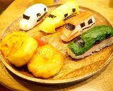 誕生日ごはん♡新幹線プレート作り方8写真