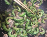 簡単&美味♪ゴーヤと鯖水煮缶の生姜炒め作り方4写真