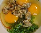 ❤️あさりの卵焼き❤️作り方1写真