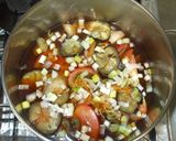 酢っぱ辛いスープ♪簡単キムチ茄子トマト作り方10写真