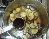 酢っぱ辛いスープ♪簡単キムチ茄子トマト作り方6写真